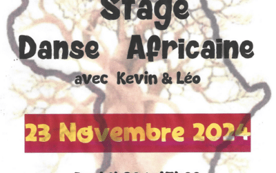 Stage Danse Africaine le 23 novembre