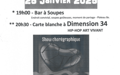 Café De La Danse 25 Janvier 2025