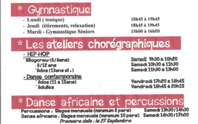 Rentrée 2025 / 2026